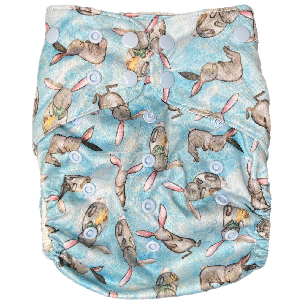Bouncing Bunnies - XL Pocket - Texas Tushies - Modern Cloth Diapers & Beyond