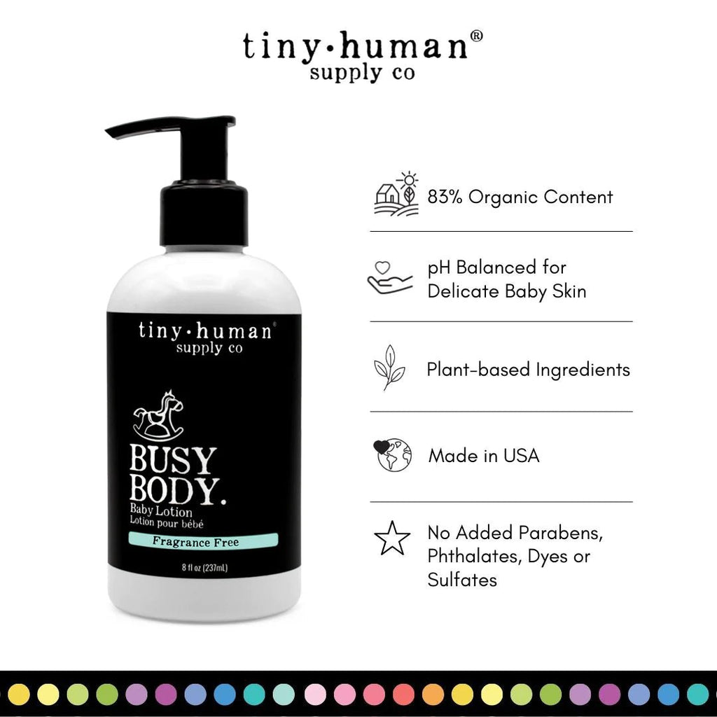 Busy Body™ Baby Lotion - Texas Tushies - Modern Cloth Diapers & Beyond
