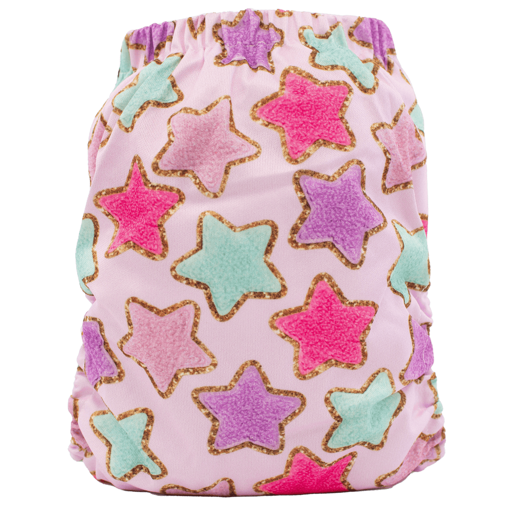 Chenille Stars - XL Pocket - Texas Tushies - Modern Cloth Diapers & Beyond