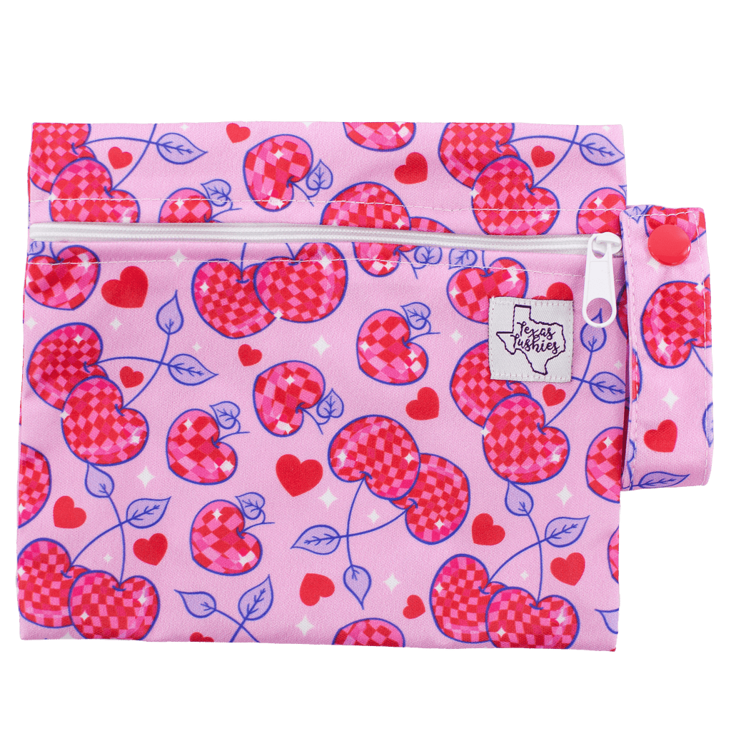 Cherrylicious - Mini Wet Bag - Texas Tushies - Modern Cloth Diapers & Beyond