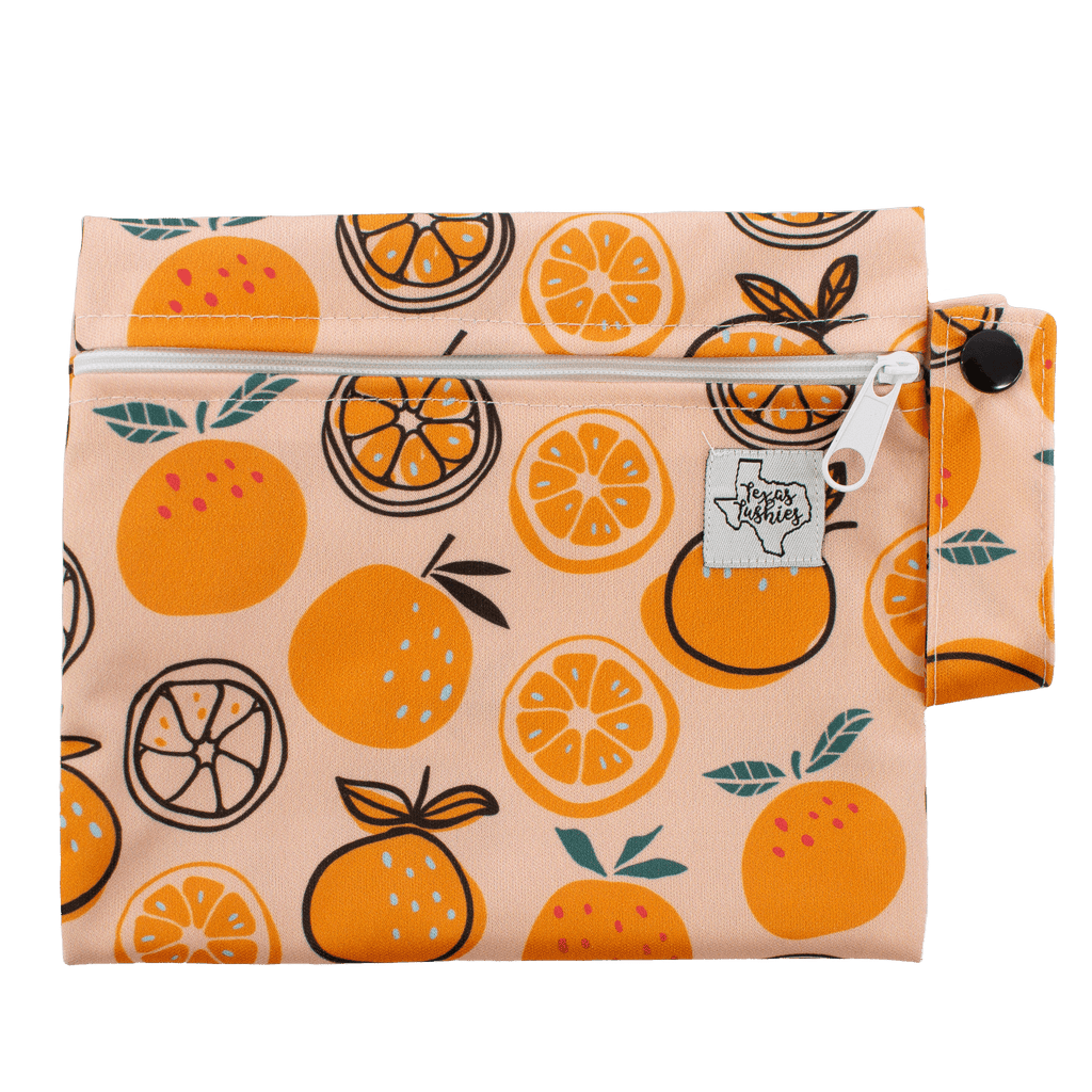Clementine - Mini Wet Bag - Texas Tushies - Modern Cloth Diapers & Beyond