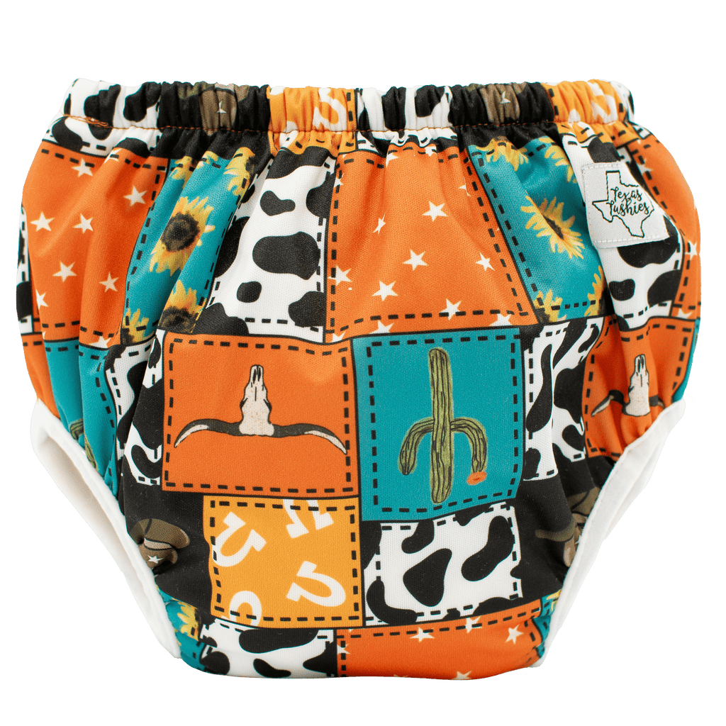 Cowboy Patches - Training Pants - Texas Tushies - Modern Cloth Diapers & Beyond
