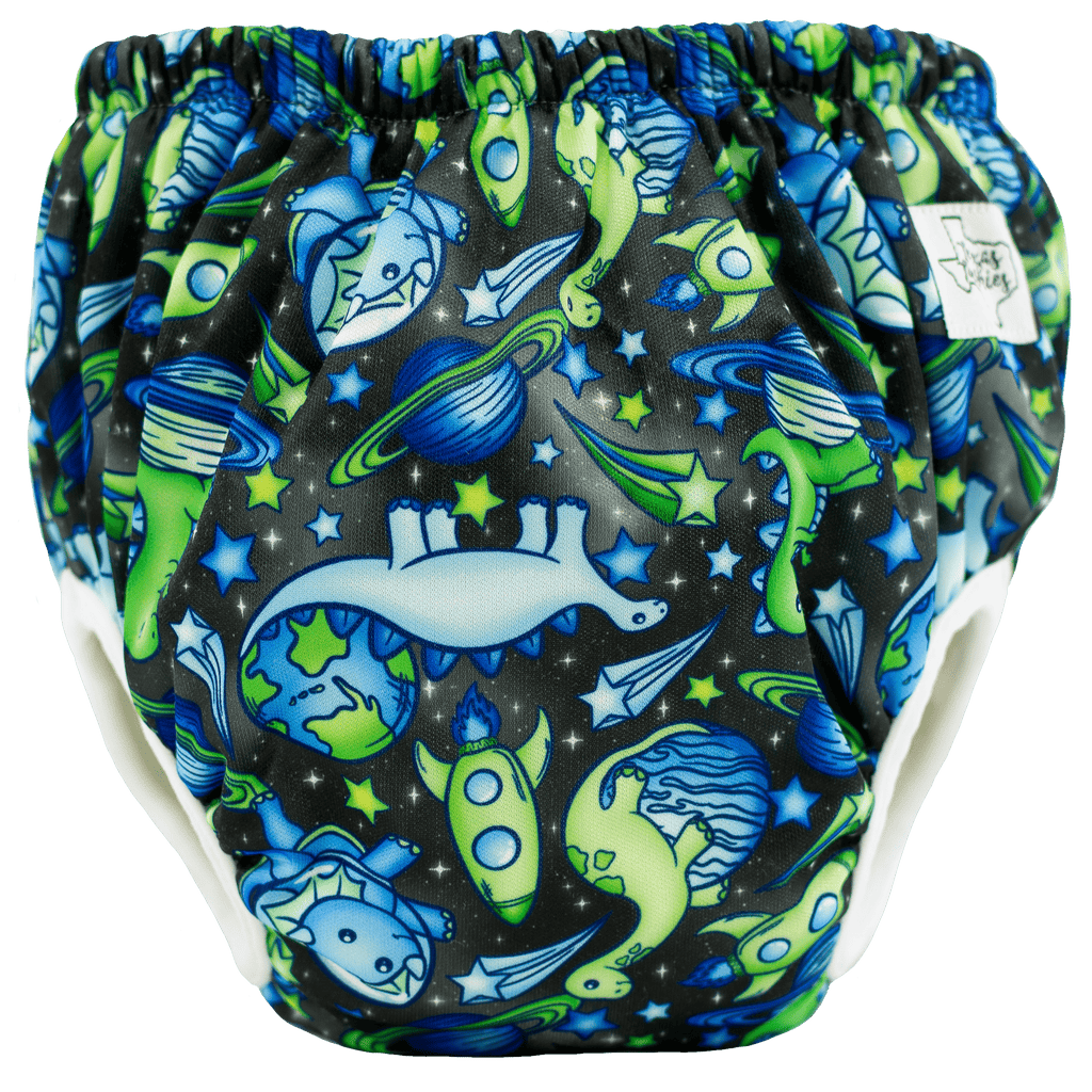 Dinos In Space - Training Pants - Texas Tushies - Modern Cloth Diapers & Beyond