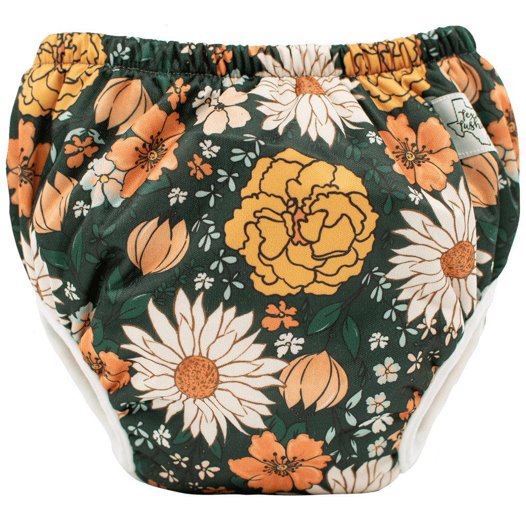 Emerald Meadow - Training Pants - Texas Tushies - Modern Cloth Diapers & Beyond