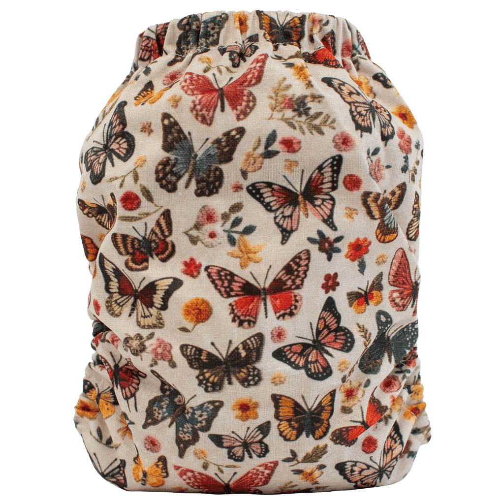 Flutter Embroidery - XL Pocket - Texas Tushies - Modern Cloth Diapers & Beyond