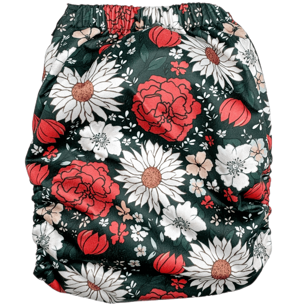 Holly Jolly Meadow - One Size Pocket - Texas Tushies - Modern Cloth Diapers & Beyond