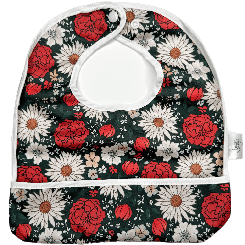 Holly Jolly Meadow - The Flip Bib - Texas Tushies - Modern Cloth Diapers & Beyond
