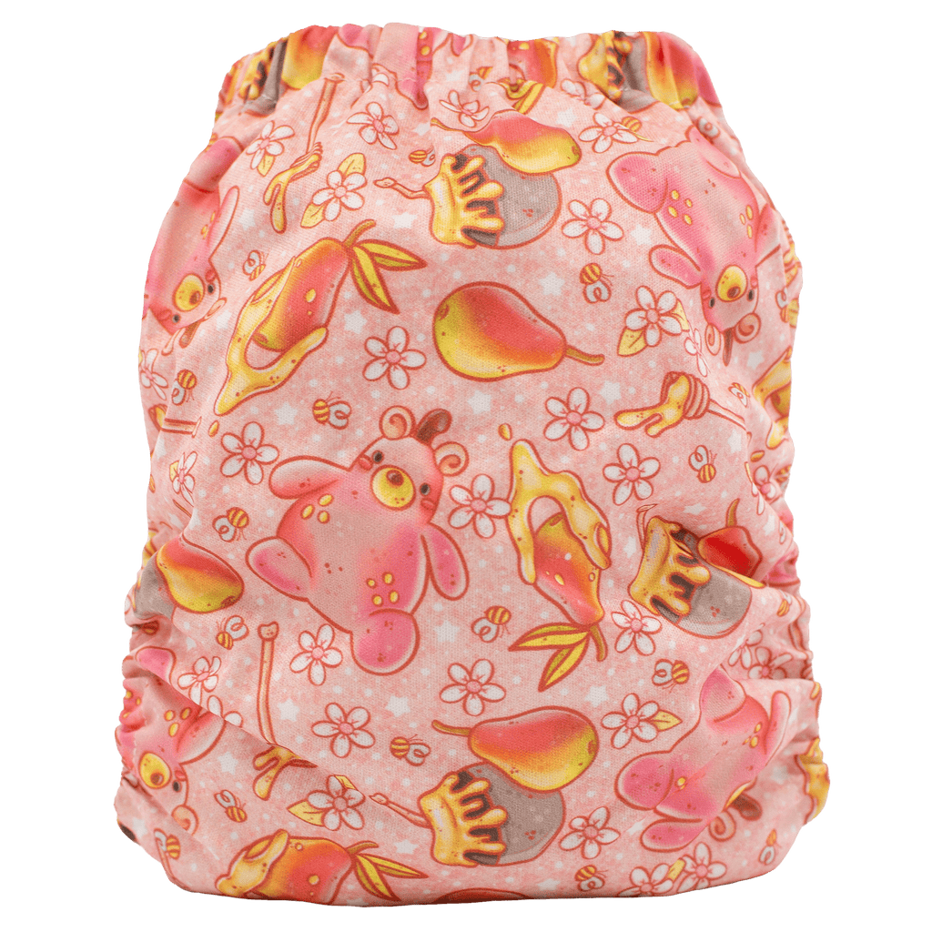 Honey Pear - One Size Pocket - Texas Tushies - Modern Cloth Diapers & Beyond
