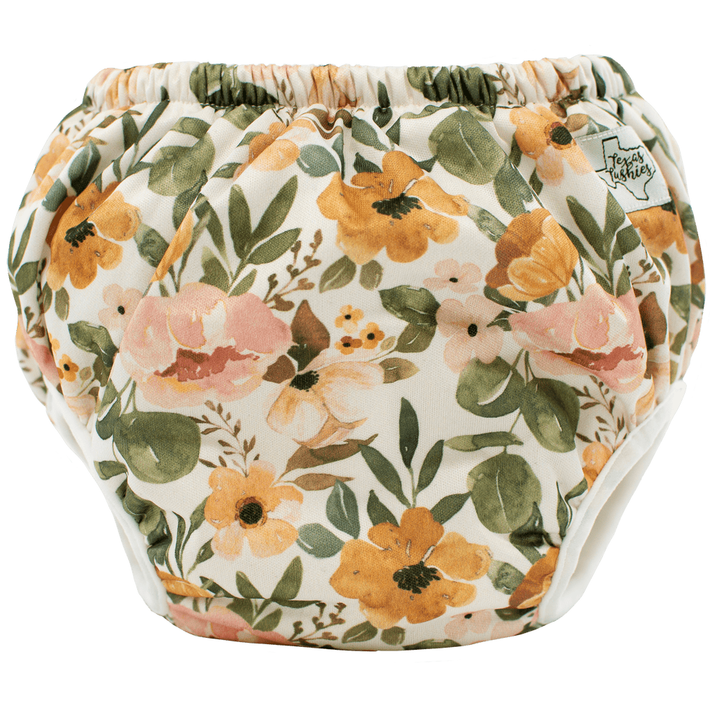 Josie Floral - Training Pants - Texas Tushies - Modern Cloth Diapers & Beyond
