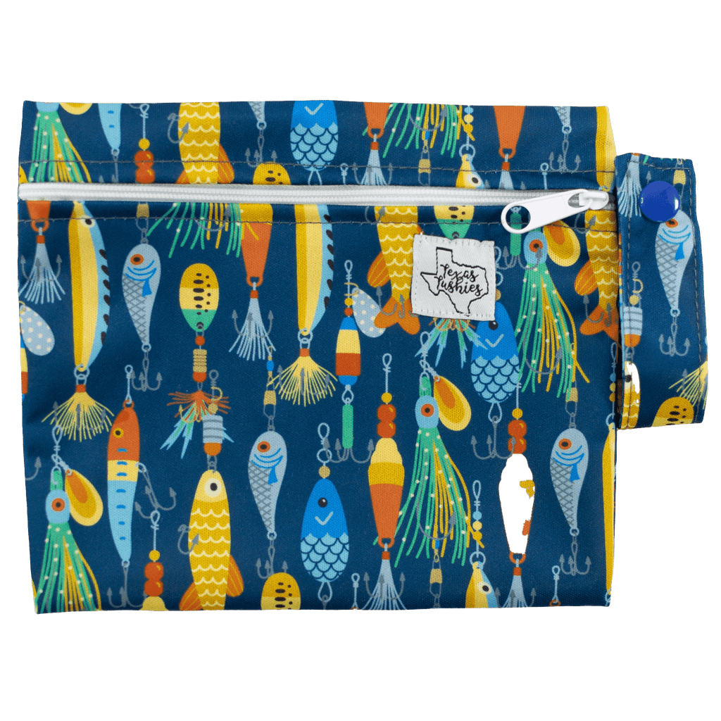 Lucky Lures - Mini Wet Bag - Texas Tushies - Modern Cloth Diapers & Beyond