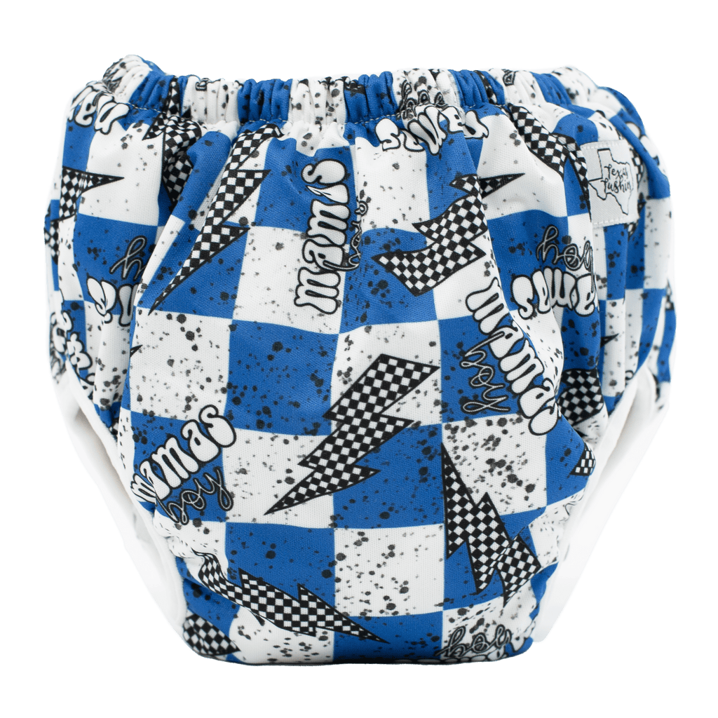 Mama's Boy Check - Training Pants - Texas Tushies - Modern Cloth Diapers & Beyond