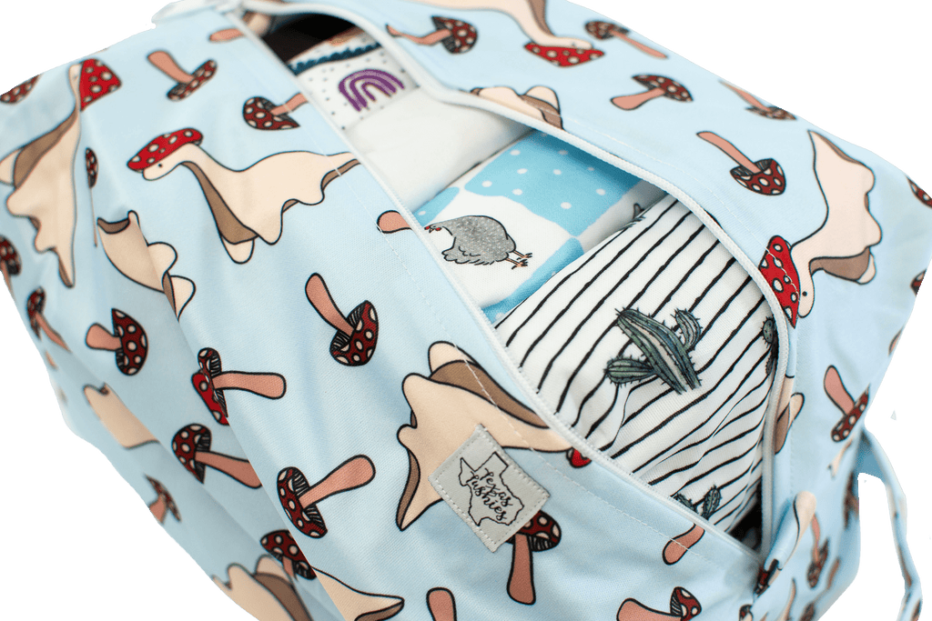 Mushroom Dinos - Pod - Texas Tushies - Modern Cloth Diapers & Beyond