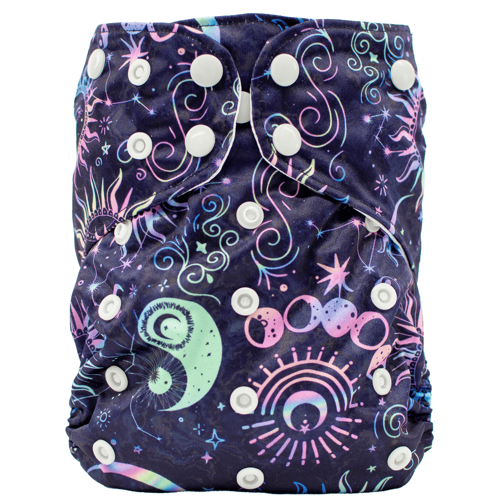 Mystic Glow Snaps - XL Pocket - Texas Tushies - Modern Cloth Diapers & Beyond