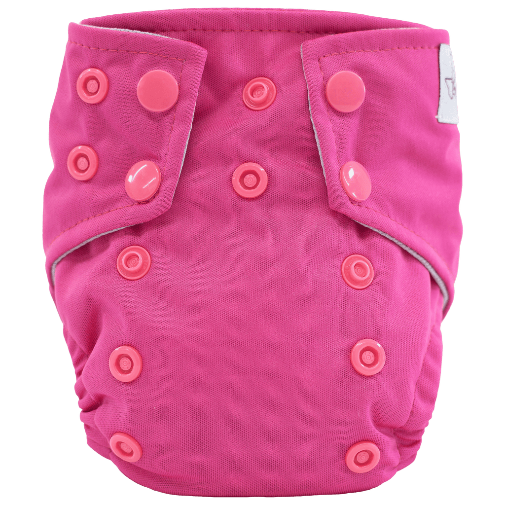 Not So Basic Solids - Newborn AIO Cloth Diaper - Texas Tushies - Modern Cloth Diapers & Beyond