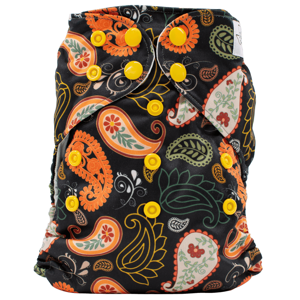 Paisley - One Size Pocket - Texas Tushies - Modern Cloth Diapers & Beyond