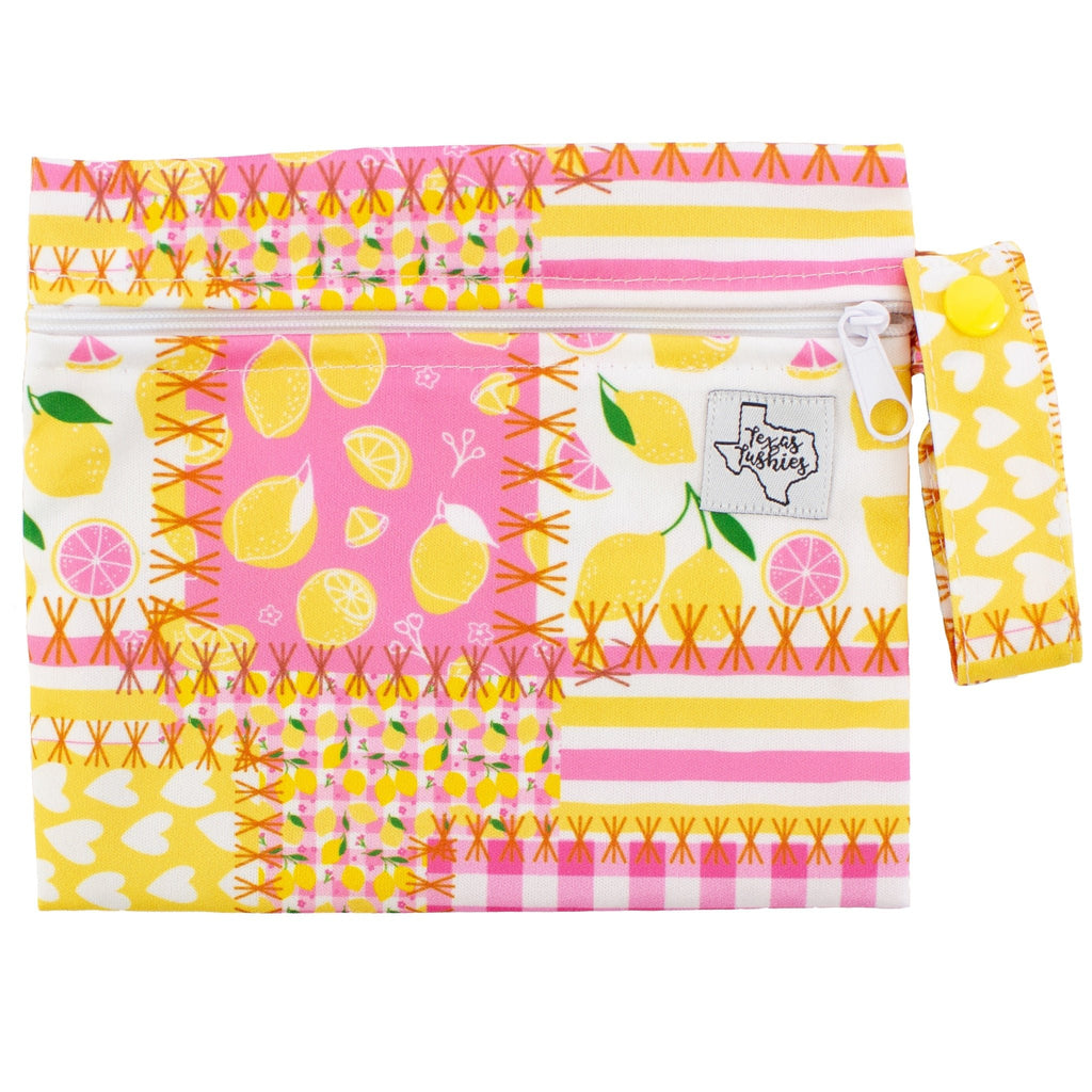 Pink Lemonade - Mini Wet Bag - Texas Tushies - Modern Cloth Diapers & Beyond