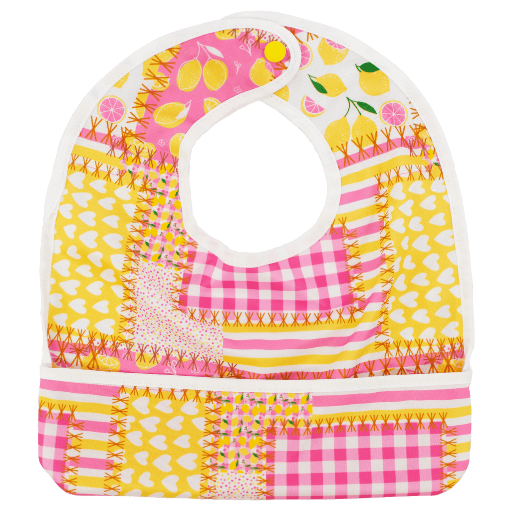 Pink Lemonade - The Flip Bib - Texas Tushies - Modern Cloth Diapers & Beyond