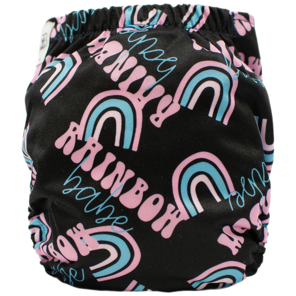 Rainbow Babe - Newborn AIO - Texas Tushies - Modern Cloth Diapers & Beyond