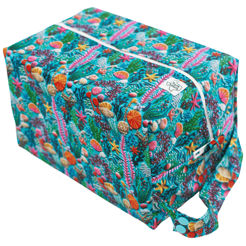 Sea Embroidery - Pod - Texas Tushies - Modern Cloth Diapers & Beyond