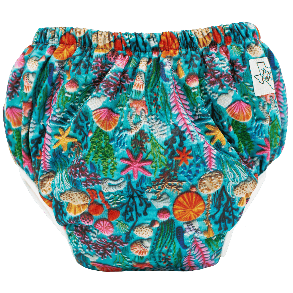Sea Embroidery - Training Pants - Texas Tushies - Modern Cloth Diapers & Beyond