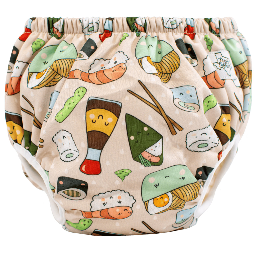 Sushi Smiles - Training Pants - Texas Tushies - Modern Cloth Diapers & Beyond