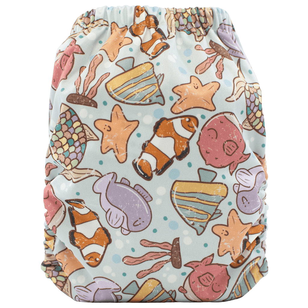 Under Waves - One Size Pocket - Texas Tushies - Modern Cloth Diapers & Beyond