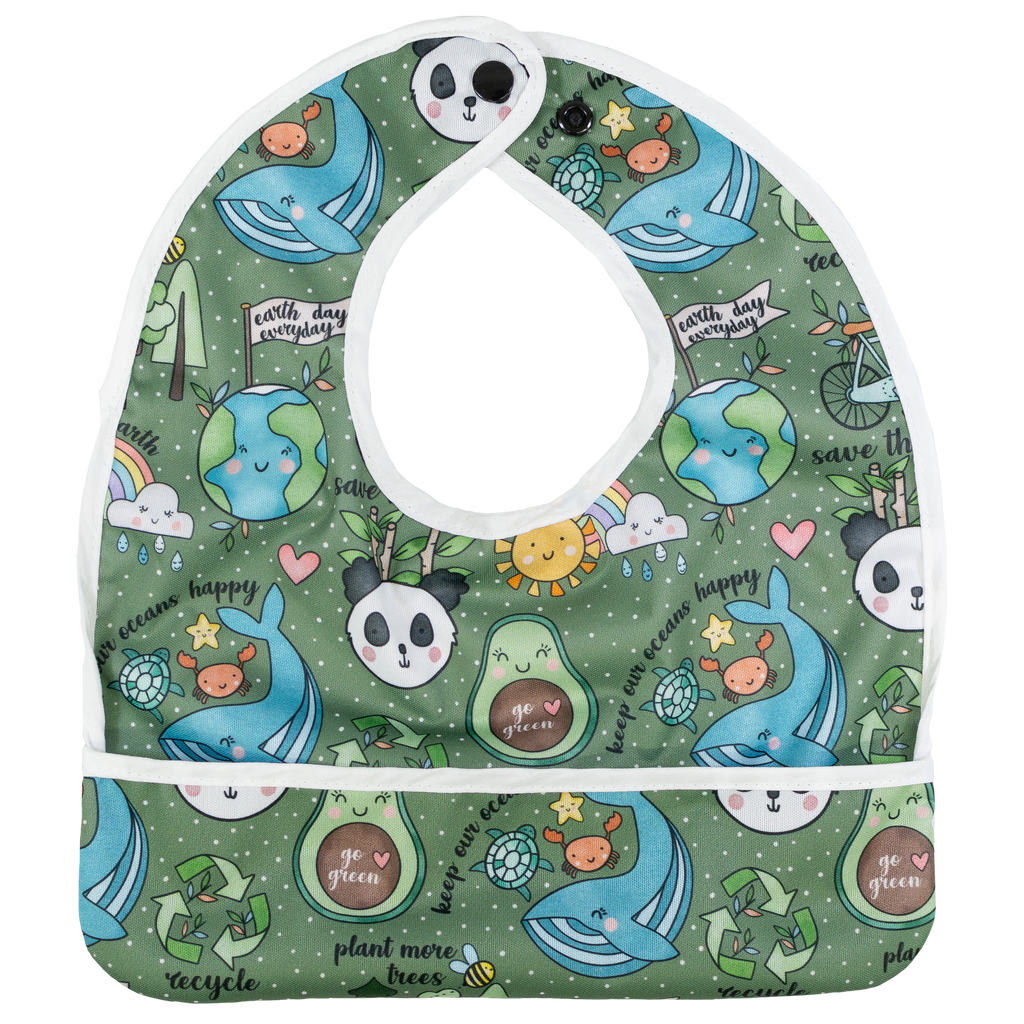 Flip Pocket Bib - Texas Tushies - Modern Cloth Diapers & Beyond