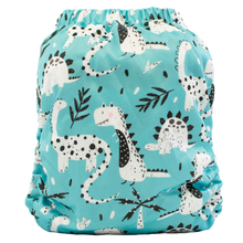 Load image into Gallery viewer, Teal Dino&#39;s - One Size Pocket