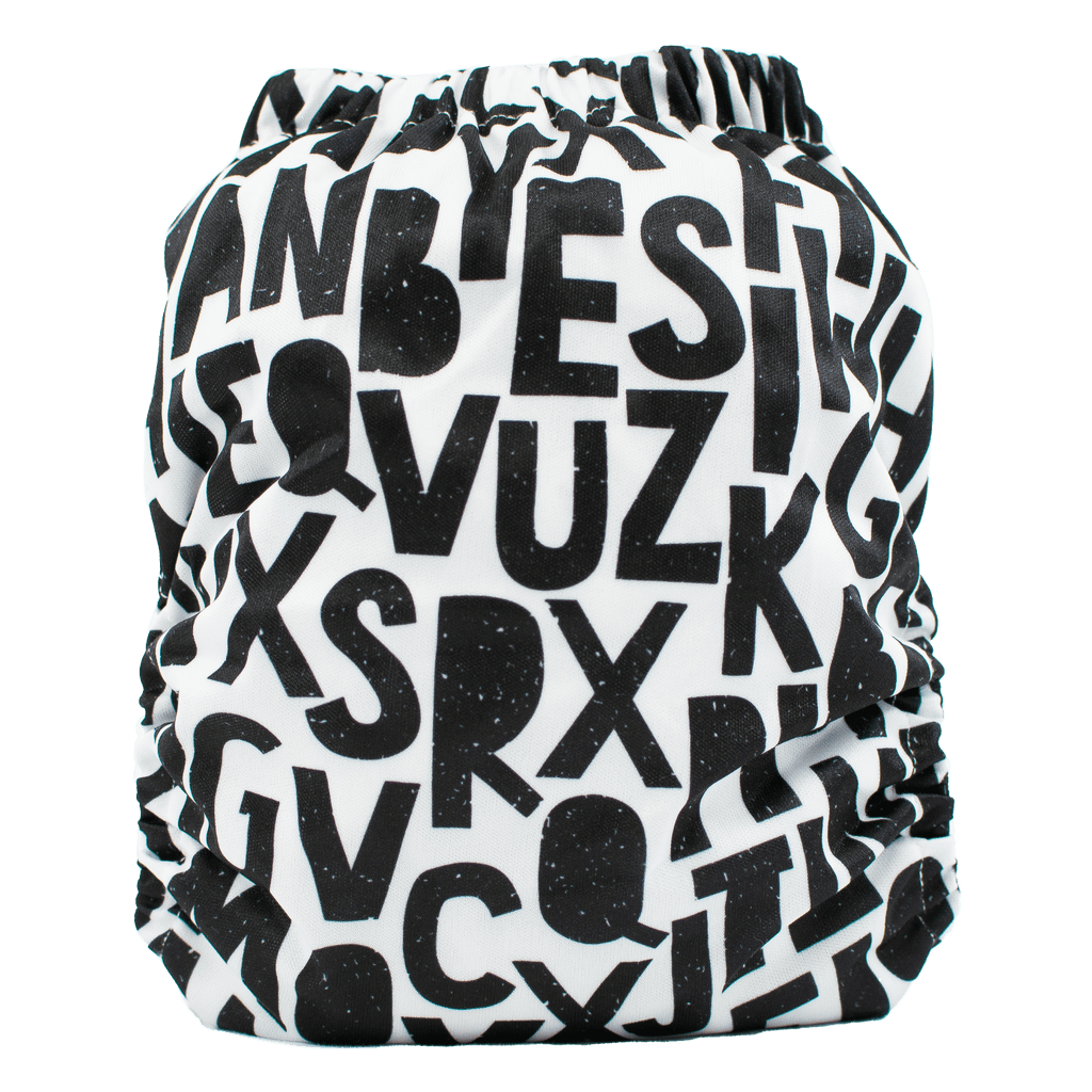 ABC's - One Size AIO - Texas Tushies - Modern Cloth Diapers & Beyond