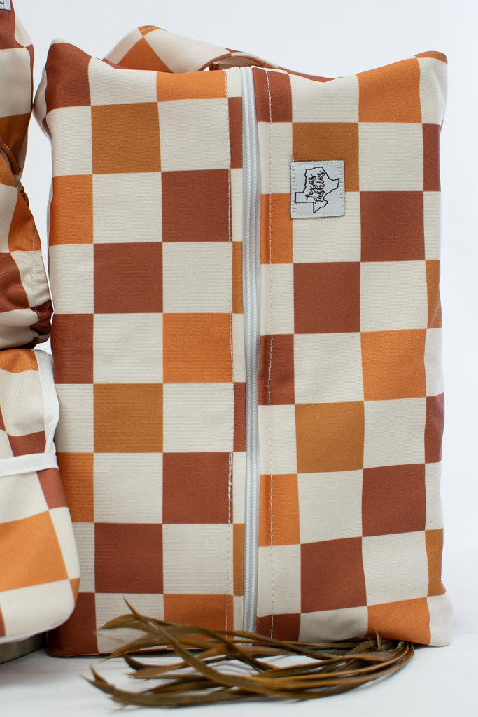 Autumn Check - Pod - Texas Tushies - Modern Cloth Diapers & Beyond