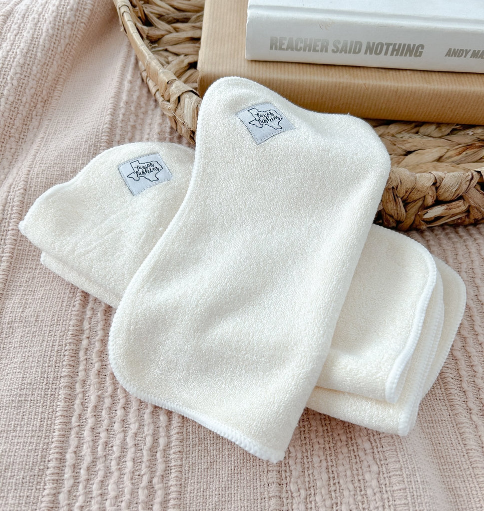Bamboo Reusable Cloth Wipes - Texas Tushies - Modern Cloth Diapers & Beyond
