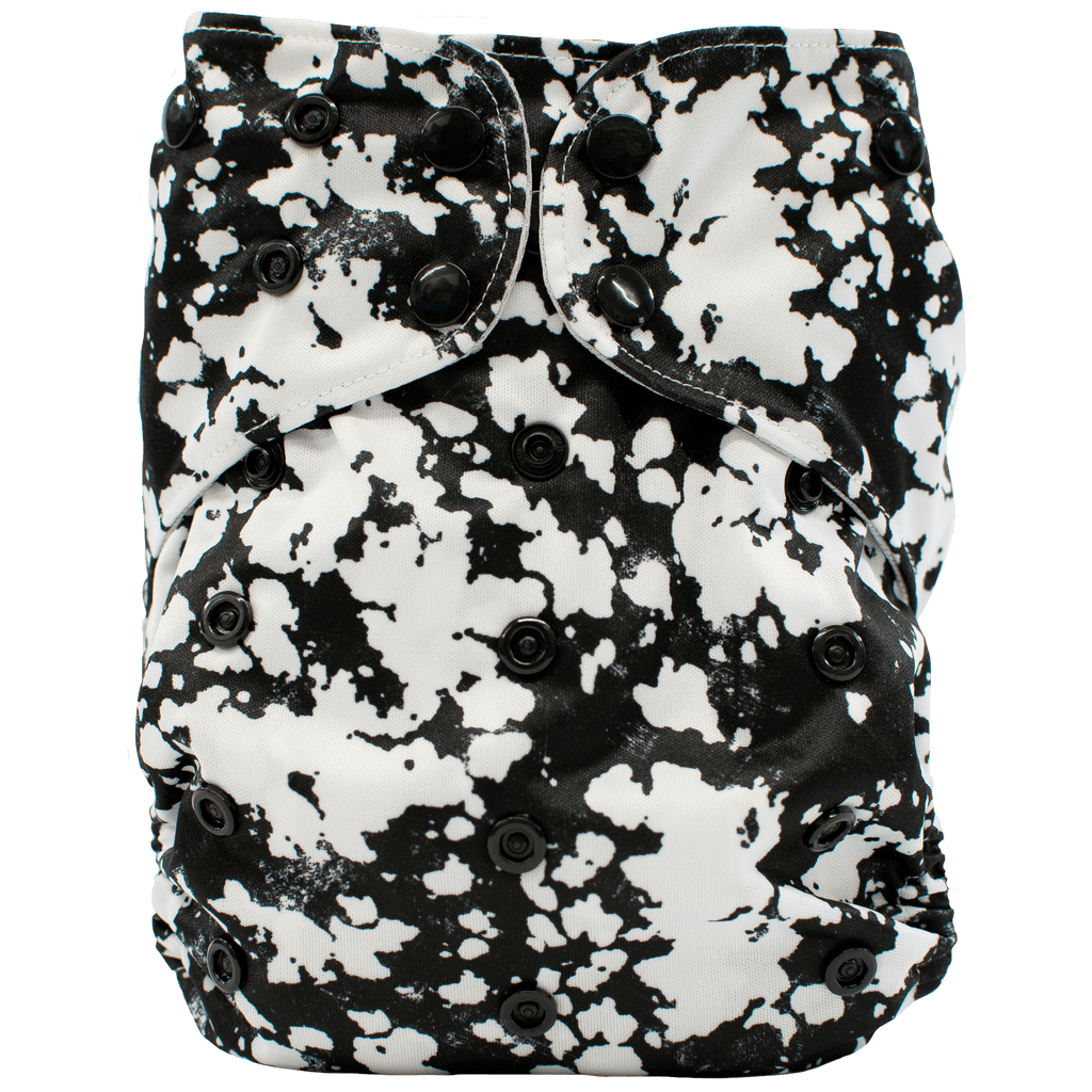 Black Acid Wash - XL Pocket - Texas Tushies - Modern Cloth Diapers & Beyond