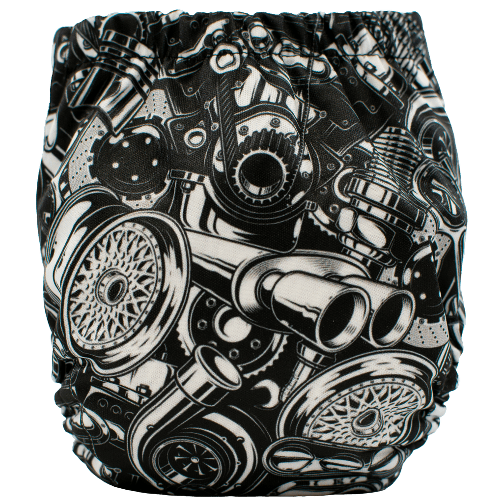 Car Parts - Newborn AIO - Texas Tushies - Modern Cloth Diapers & Beyond