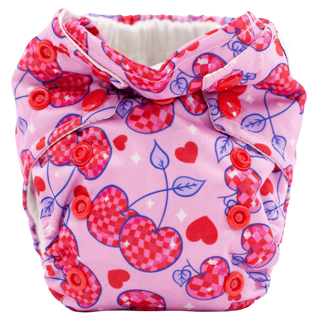 Cherrylicious - Newborn AIO - Texas Tushies - Modern Cloth Diapers & Beyond