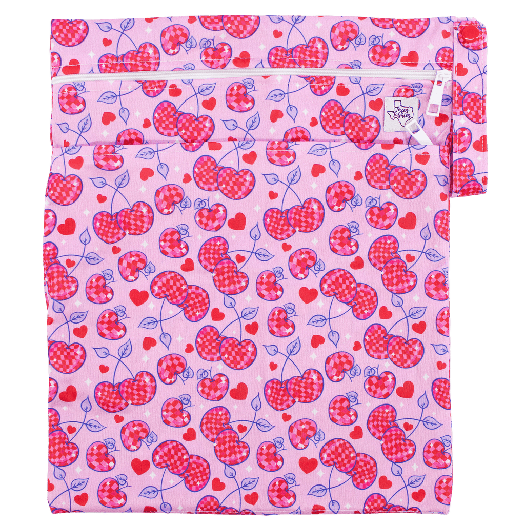 Cherrylicious - Wet Bag - Texas Tushies - Modern Cloth Diapers & Beyond