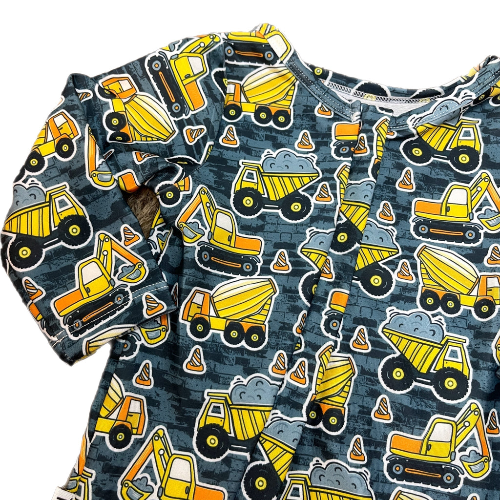 Construction Trucks - Swimsuit - Texas Tushies - Modern Cloth Diapers & Beyond