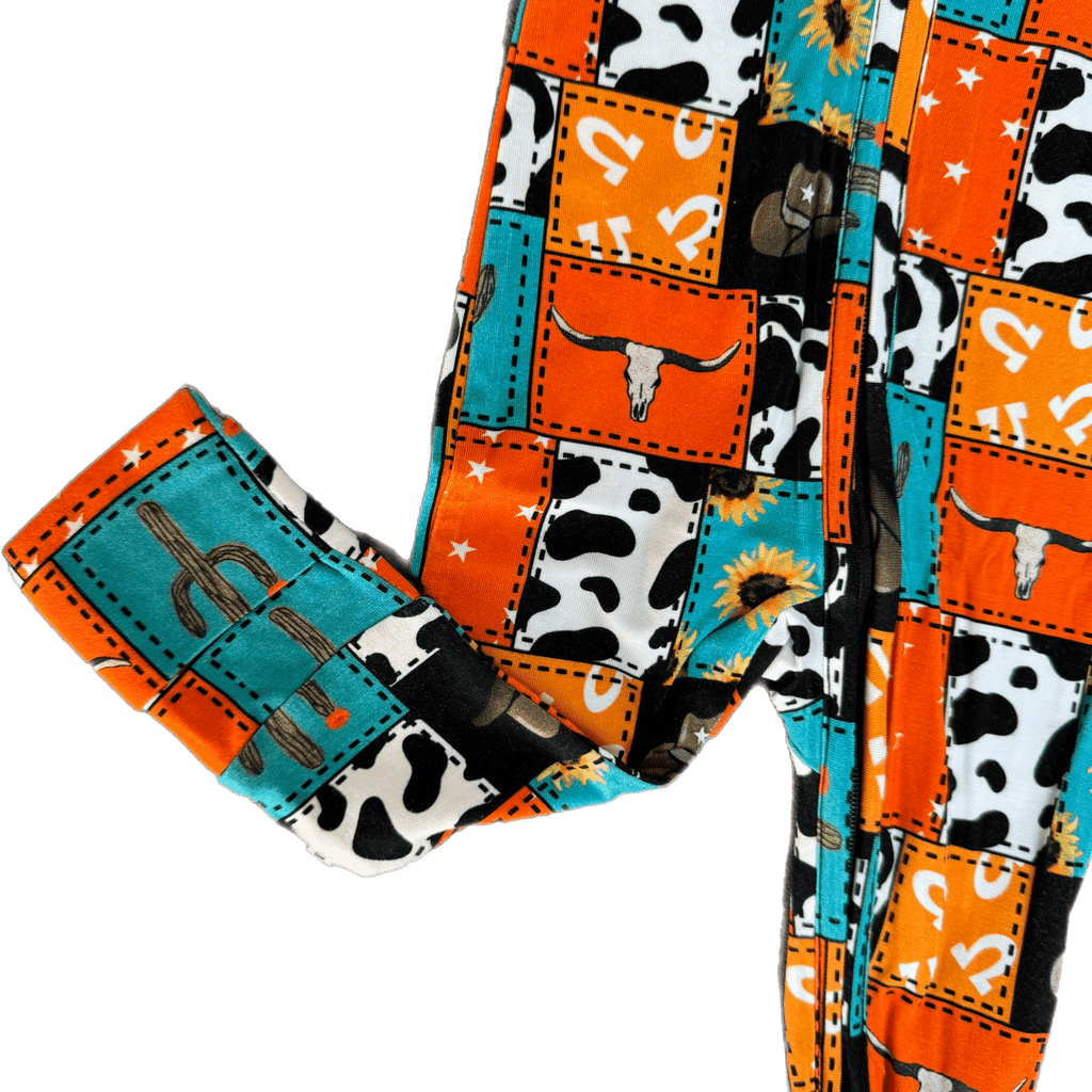 Cowboy Patches - Bamboo Viscose Zippies - Texas Tushies - Modern Cloth Diapers & Beyond