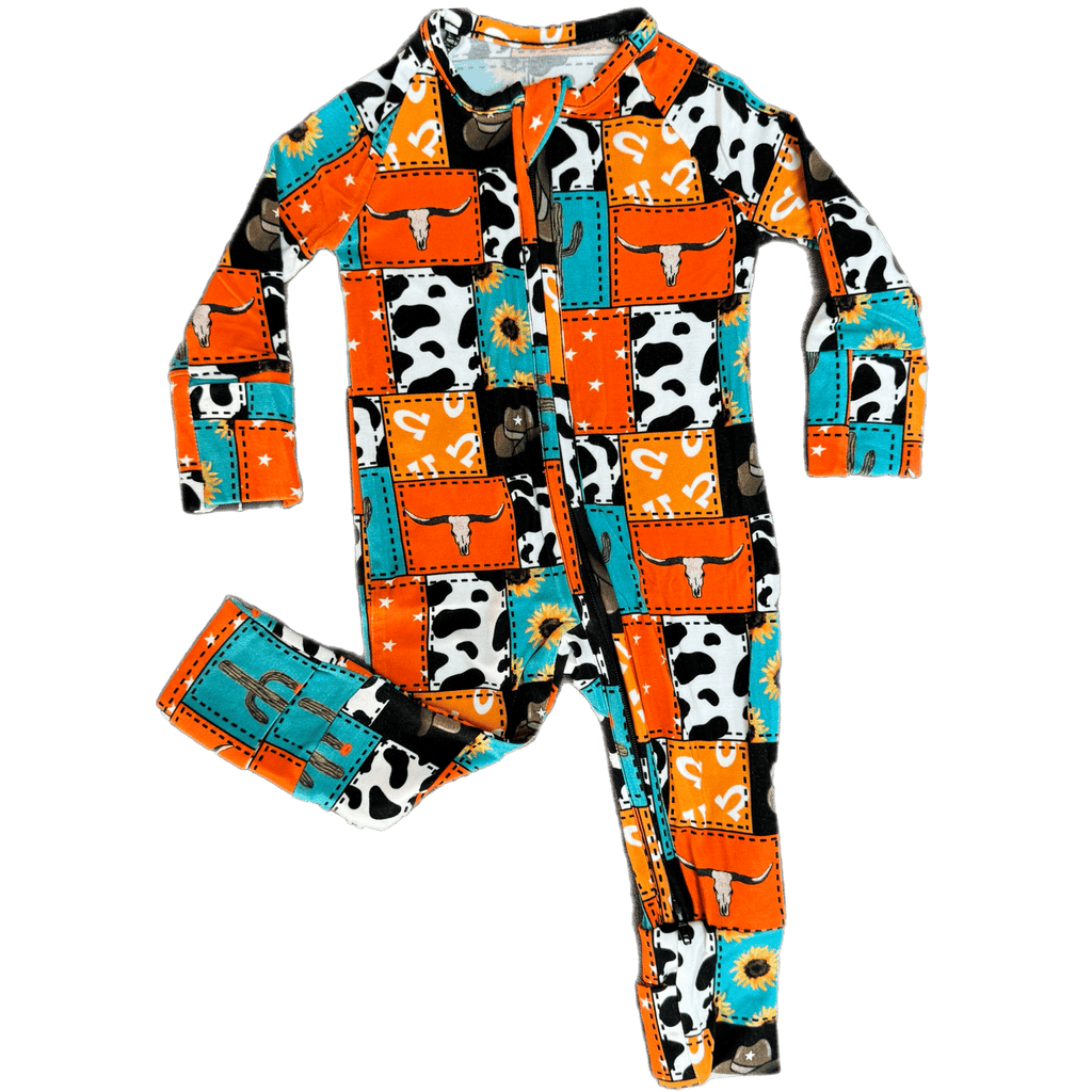 Cowboy Patches - Bamboo Viscose Zippies - Texas Tushies - Modern Cloth Diapers & Beyond