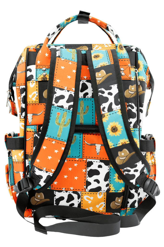 Cowboy Patches - Diaper Bag - Texas Tushies - Modern Cloth Diapers & Beyond