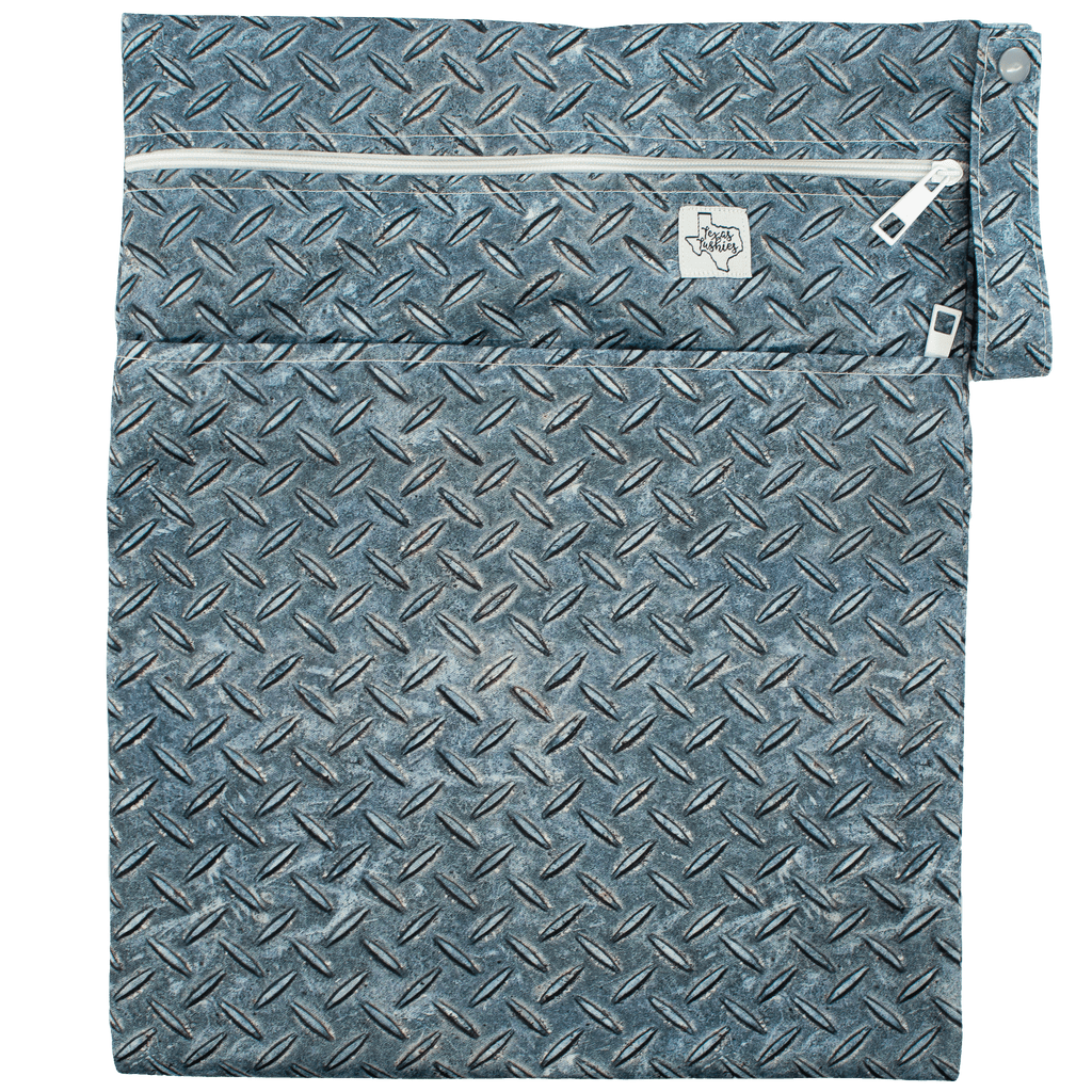 Diamond Plated - Wet Bag - Texas Tushies - Modern Cloth Diapers & Beyond