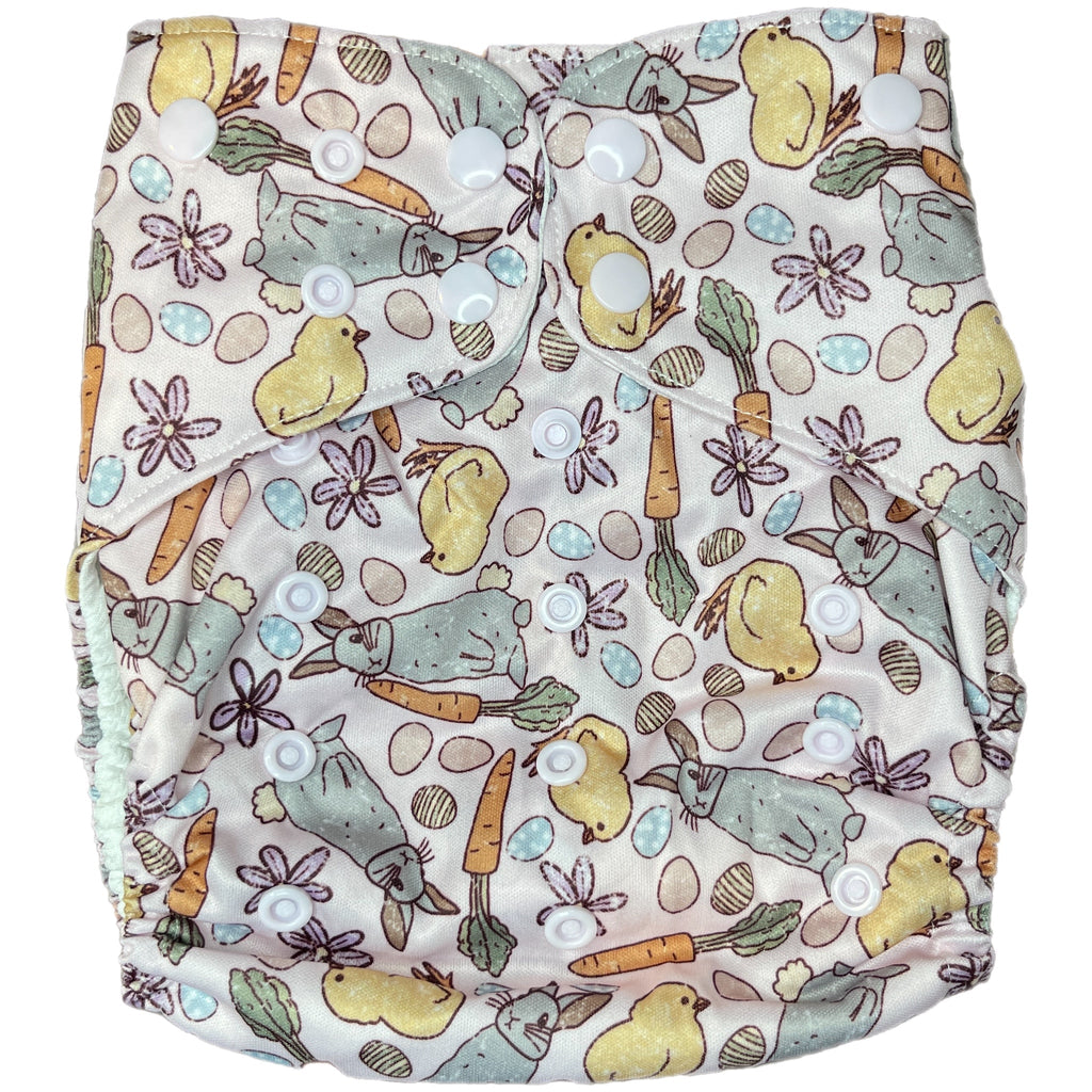 Don't Worry, Be Hoppy - XL Pocket - Texas Tushies - Modern Cloth Diapers & Beyond