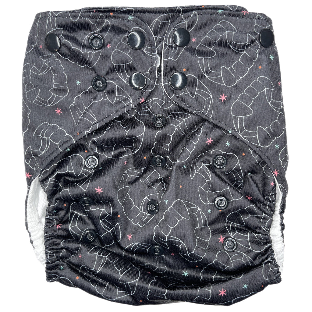 Fangs - XL Pocket - Texas Tushies - Modern Cloth Diapers & Beyond