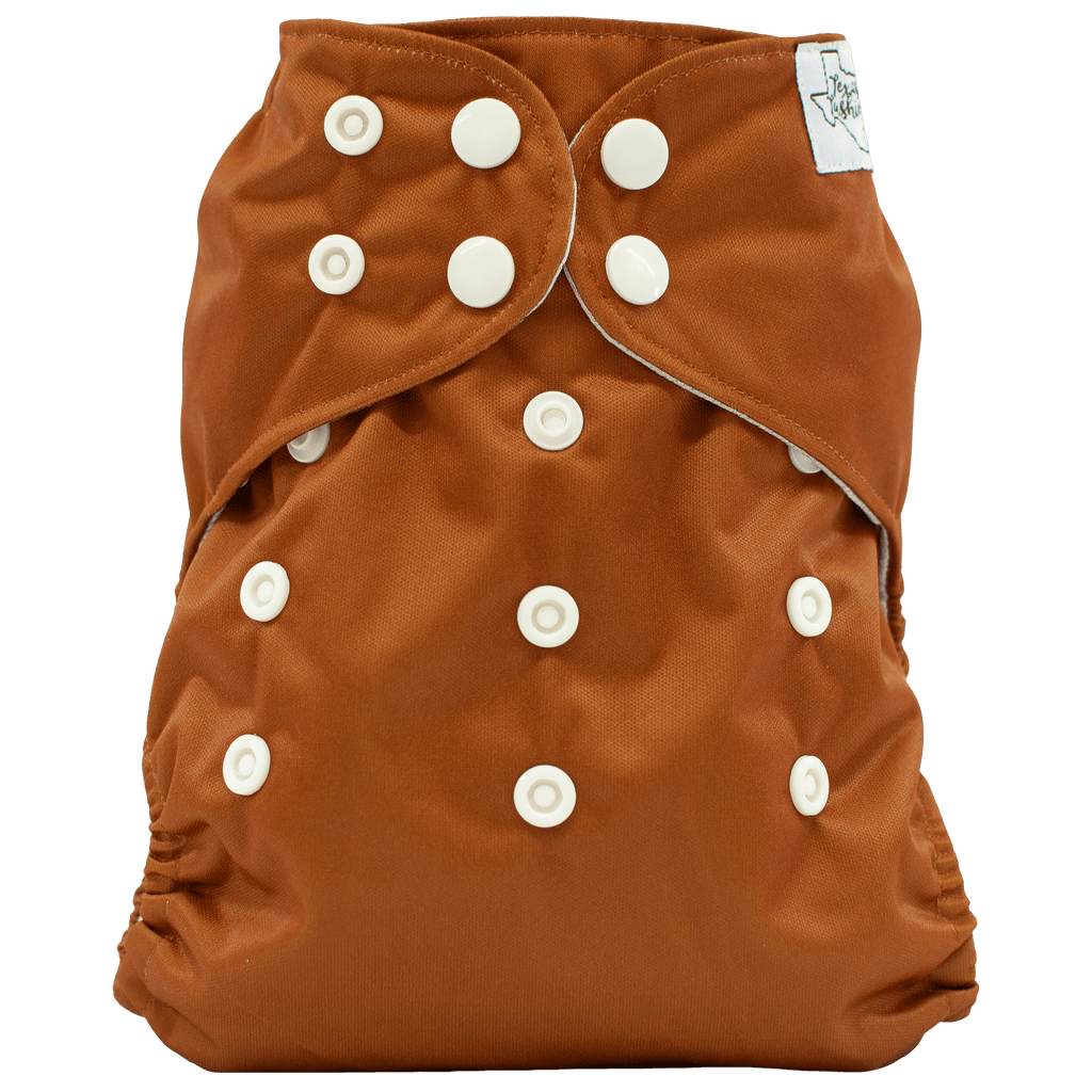 Foliage Solids - One Size AIO - Texas Tushies - Modern Cloth Diapers & Beyond