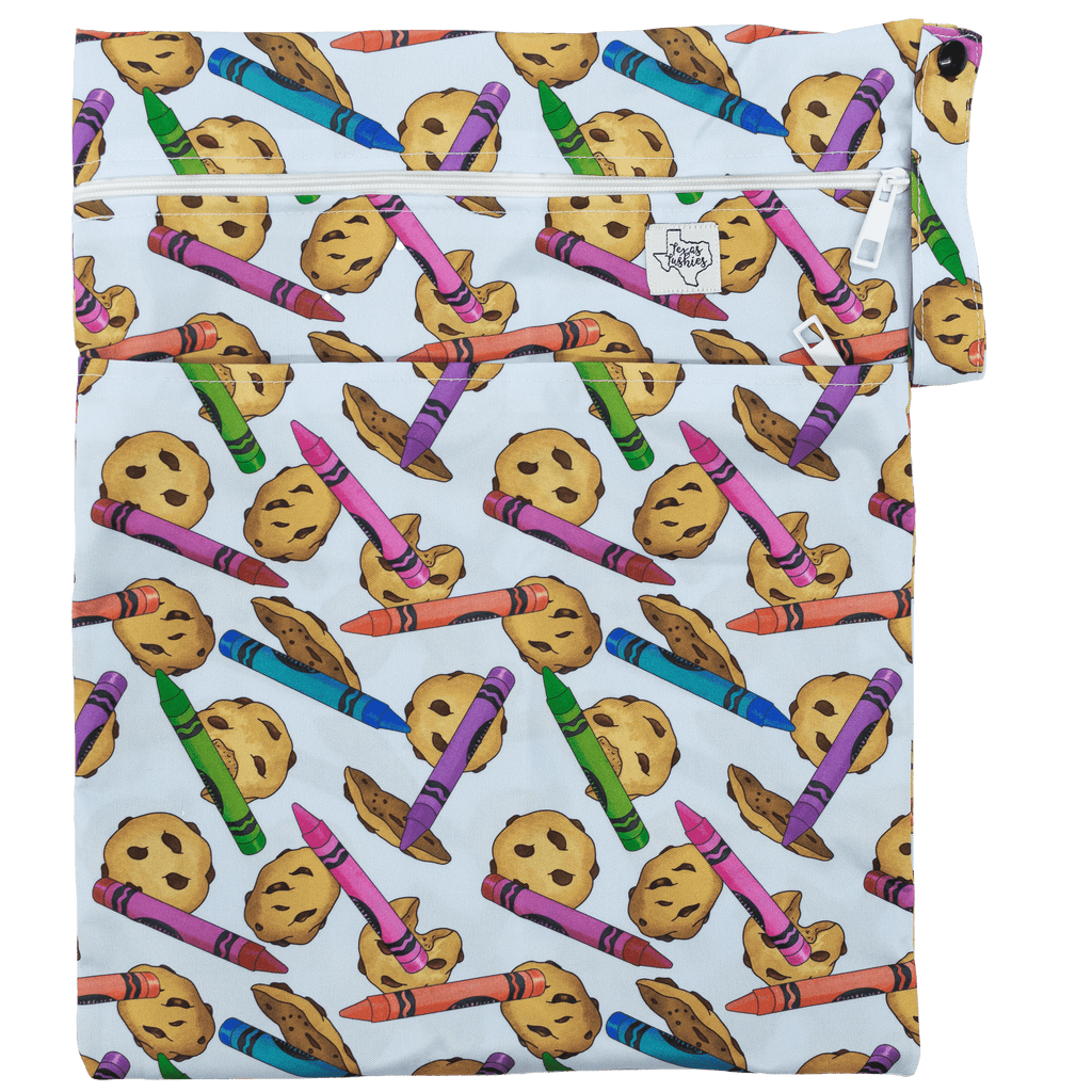Give A Cookie - Wet Bag - Texas Tushies - Modern Cloth Diapers & Beyond