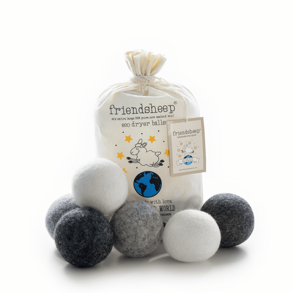 Grey Daze Eco Dryer Balls: With Bag - Texas Tushies - Modern Cloth Diapers & Beyond