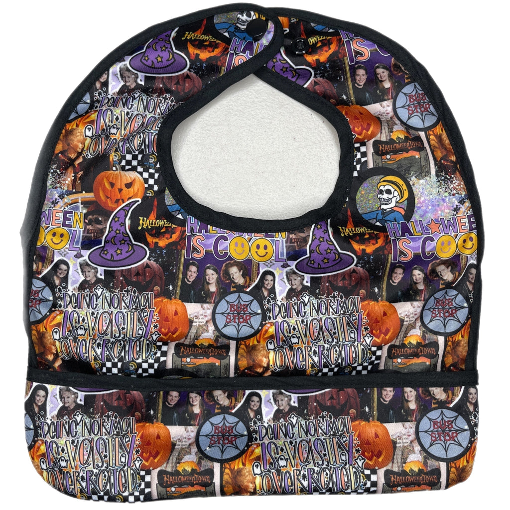 Halloween Is Cool - The Flip Bib - Texas Tushies - Modern Cloth Diapers & Beyond