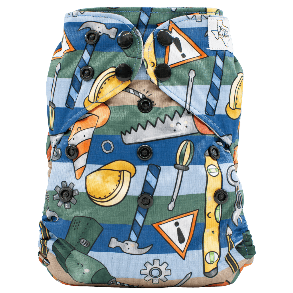Happy Tools - One Size AIO - Texas Tushies - Modern Cloth Diapers & Beyond