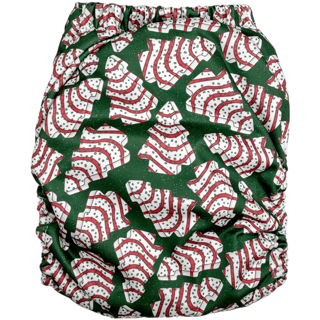 Holiday Cakes - One Size AIO - Texas Tushies - Modern Cloth Diapers & Beyond