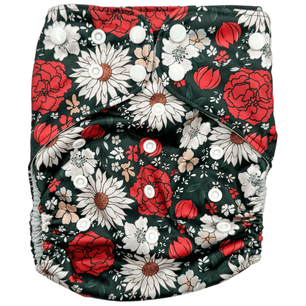 Holly Jolly Meadow - XL Pocket - Texas Tushies - Modern Cloth Diapers & Beyond
