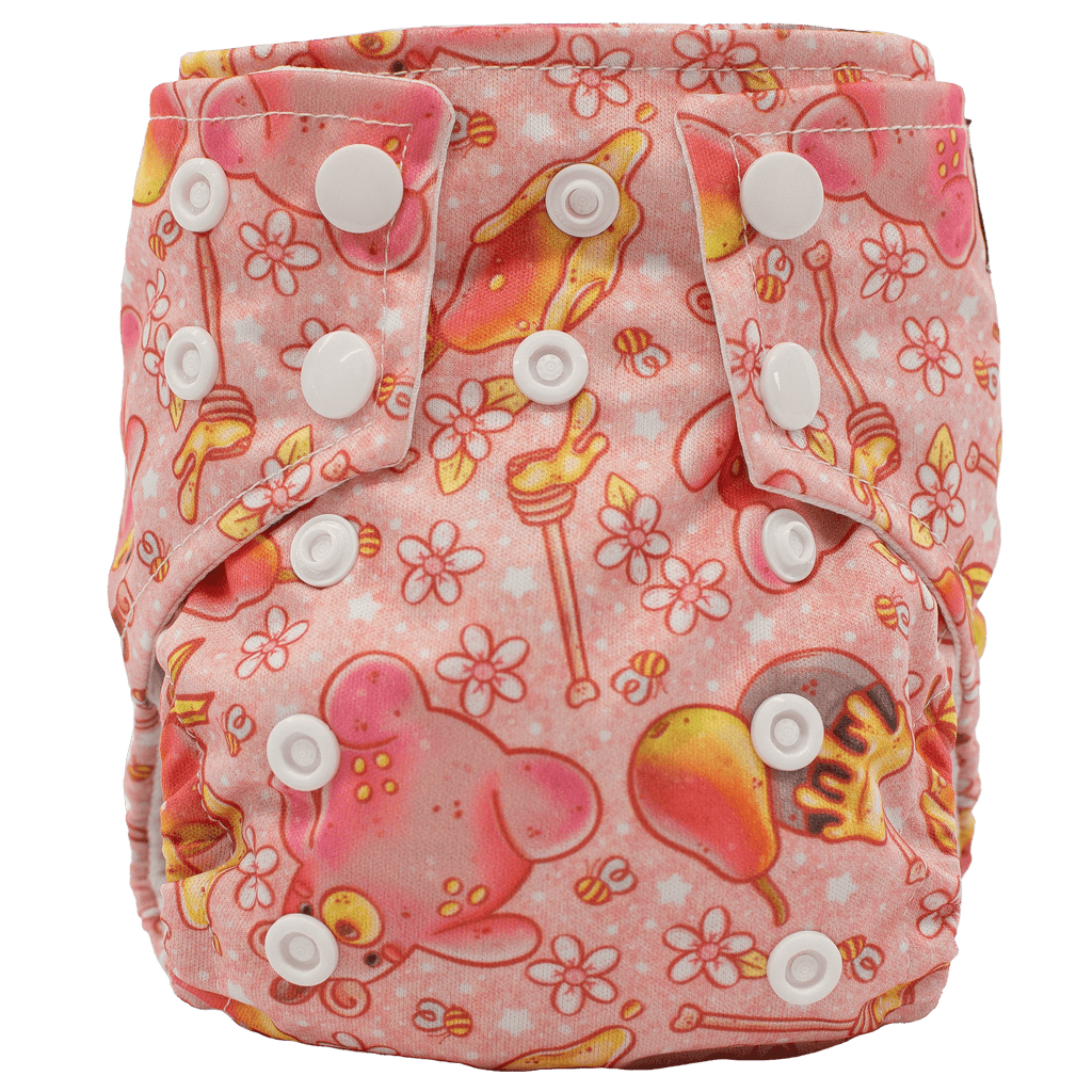 Honey Pear - Newborn AIO - Texas Tushies - Modern Cloth Diapers & Beyond